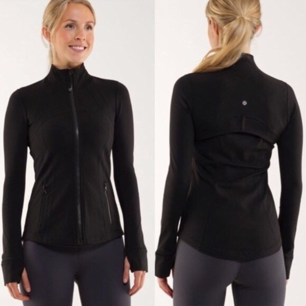 Lululemon black define jacket great condition size 4